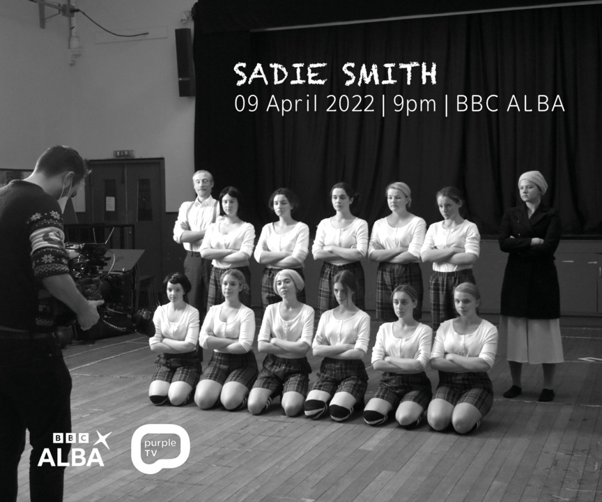 purpleTV1's tweet photo. "I'm so proud to tell my sons, 'hey, your granny was a footballer, not only was she a footballer, she was like Jimmy Johnstone, better than Jimmy Johnstone!'"  - @eddireader 

#SadieSmith | Watch tonight, 9pm on @bbcalba | Directed by @MargotMcCuaig https://t.co/gDFexw8Pyg