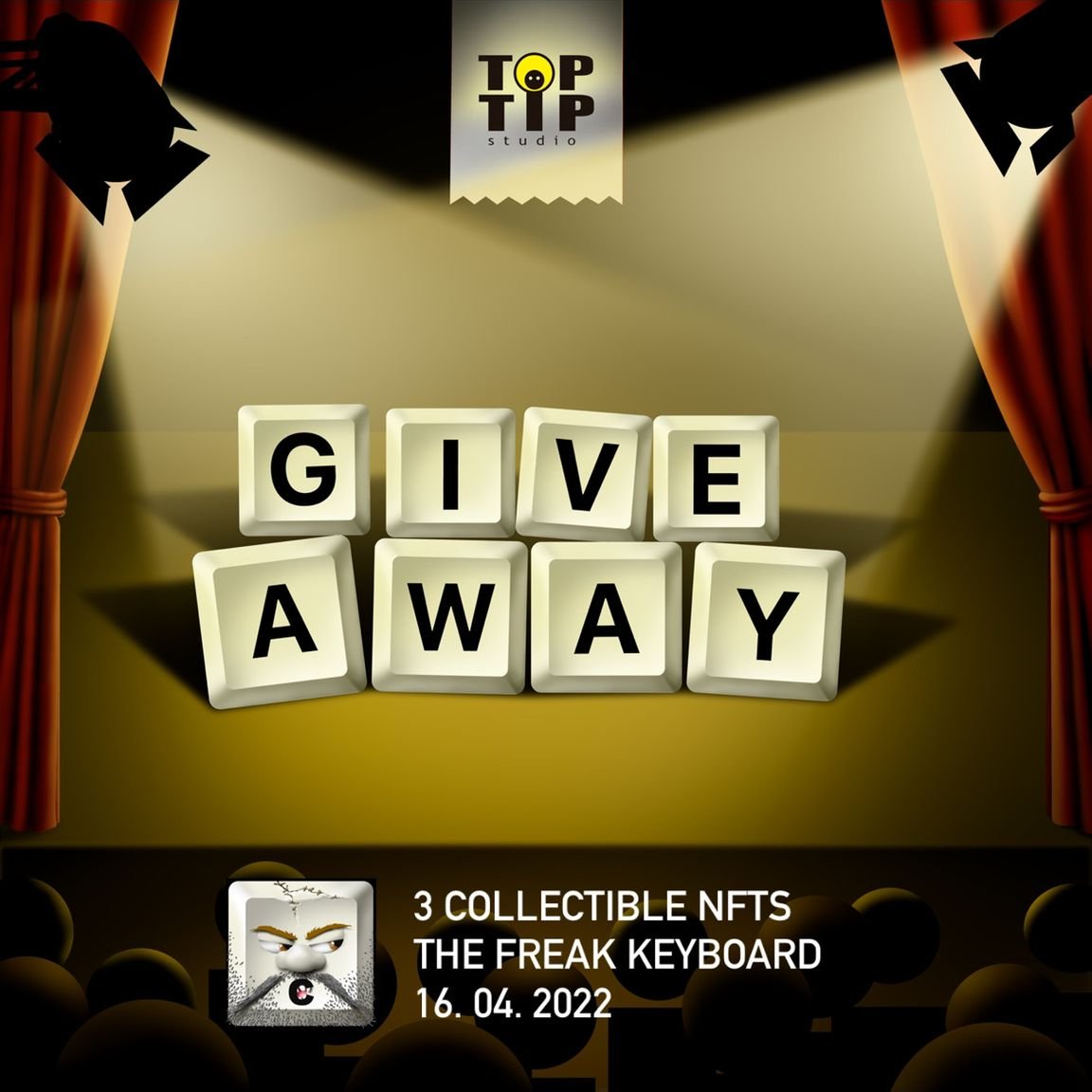 Go check out our last post at <a href="/toptipstudio/">TopTipStudio</a> and follow the steps to get a chance to win 3 NFTs instagram.com/p/CcINSefKk9i/… 

#NFT #NFTGiveaway #NFTGiveaways #NFTdrop #NFTCommumity #opensea #NFTartist #ETH
