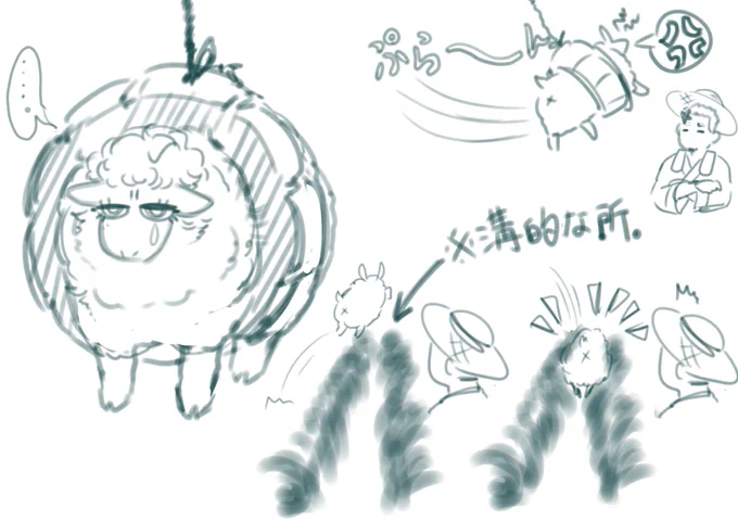 #ジョー設展 
どうしても描きたかった🐑リキのパロディネタ色々
ラクガキで失礼します💦 