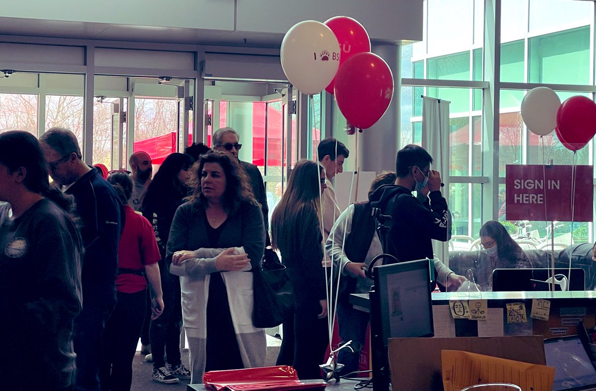 We’re excited to be at the <a href="/BridgeStateU/">Bridgewater State University</a> Spring 2022 Admitted Student Day Celebration today! Come and see us at the <a href="/BSUECONOMICS/">BSU Economics</a> table! #ThisisBSU #Economics <a href="/BSUAdmissions/">Undergraduate Admissions</a> <a href="/BSU_Grad/">BSU Graduate Studies</a> <a href="/MargaretABrooks/">Dr. Margaret Brooks</a>