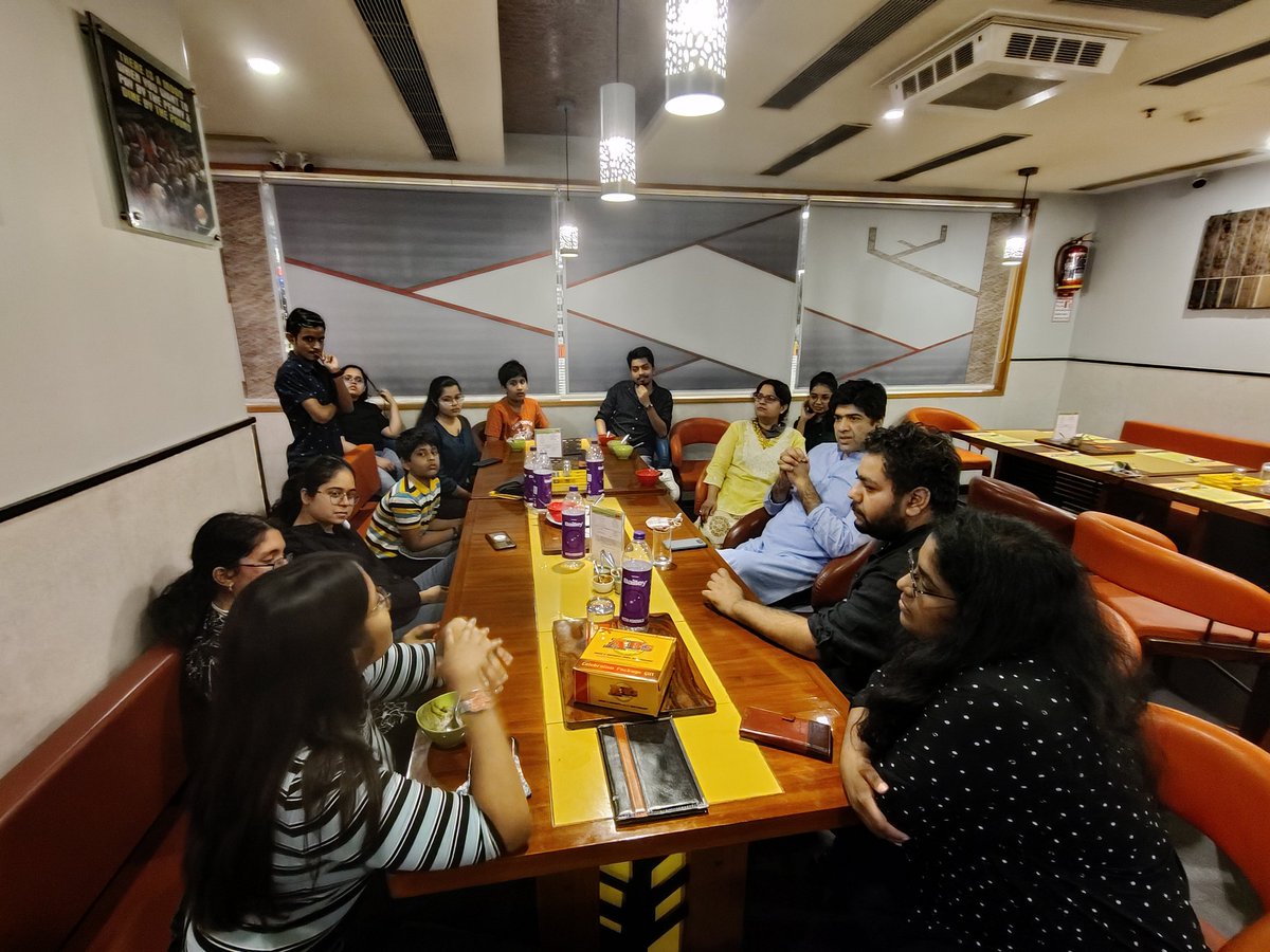 iamroy_91's tweet photo. Sometimes we have more affinity towards Ghost Stories 😂👺 @LabRajyaguru @bio_mgarg #celebrations #LabGroup https://t.co/wHU75iT1eH
