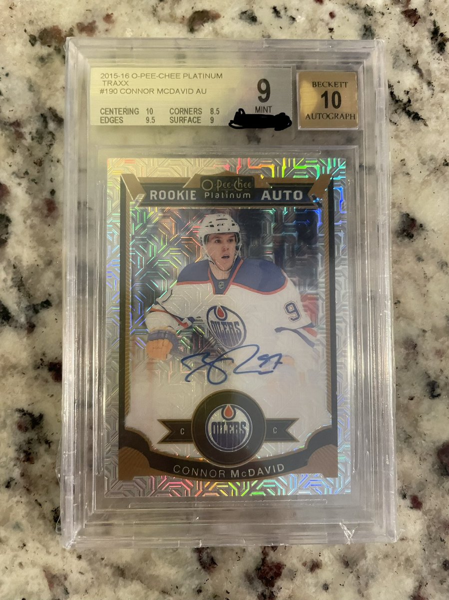 eastburn1224's tweet photo. Part 2 of FB isnβt all bad. I have been trying to get my hands on a McDavid OPC Platinum rookie auto for awhile now. Iβm beyond thrilled to finally get one in hand! @UpperDeckHockey #CollectConnor https://t.co/PQvug6Ai3S