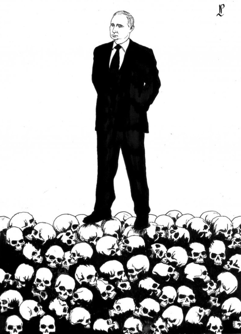 2022. L'autore del genocidio in #Ucraina. 
(#PaoloLombardi su <a href="/cartoonmovement/">Cartoon Movement</a>)
#UkraineRussiaWar #Ukraine #UkraineUnderAttack #StopPutin #StopRussianAggression #Bucha #Mariupol #NoWar #NoWarInUkraine