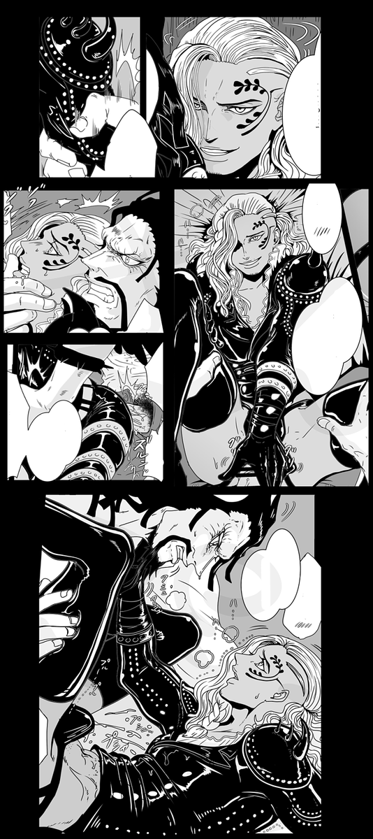 カイキン本(70P)R -18サンプルです
こちらで予約可能です
https://t.co/1jemGmE3PL
↑サンプル数多いです

カイドウさんの前だけはエッチな姿を見せてくれるキング、
ひたすらエッチしてる話です。 