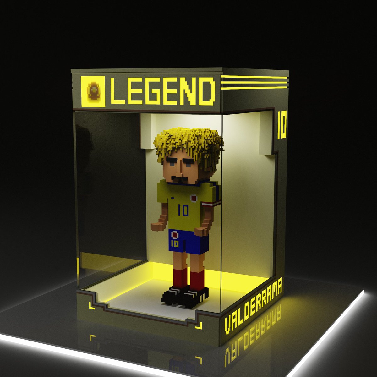 EL PIB "The Kid" is here !! "VALDERRAMA - FOOXEL LEGEND #006" collectible! rarible.com/token/0xd7b5f5… #rarible #ethereum #nonfungible #digitalasset #nft via <a href="/rarible/">Rarible</a> <a href="/opensea/">OpenSea</a> #valderrama #colombia #footballnft #nfts #nftcommunity #soccernft #nftfootball #soccernft #worldcup1998