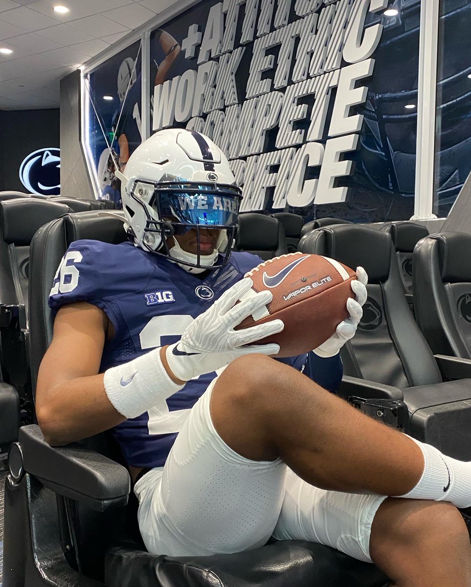 Thank you to <a href="/PennStateFball/">Penn State Football</a> and the Penn State staff for the great visit yesterday evening! <a href="/CoachTHowle/">Ty Howle</a> <a href="/coachseider/">Ja’Juan Seider</a> <a href="/Coach_Elby/">Rashad Elby</a>