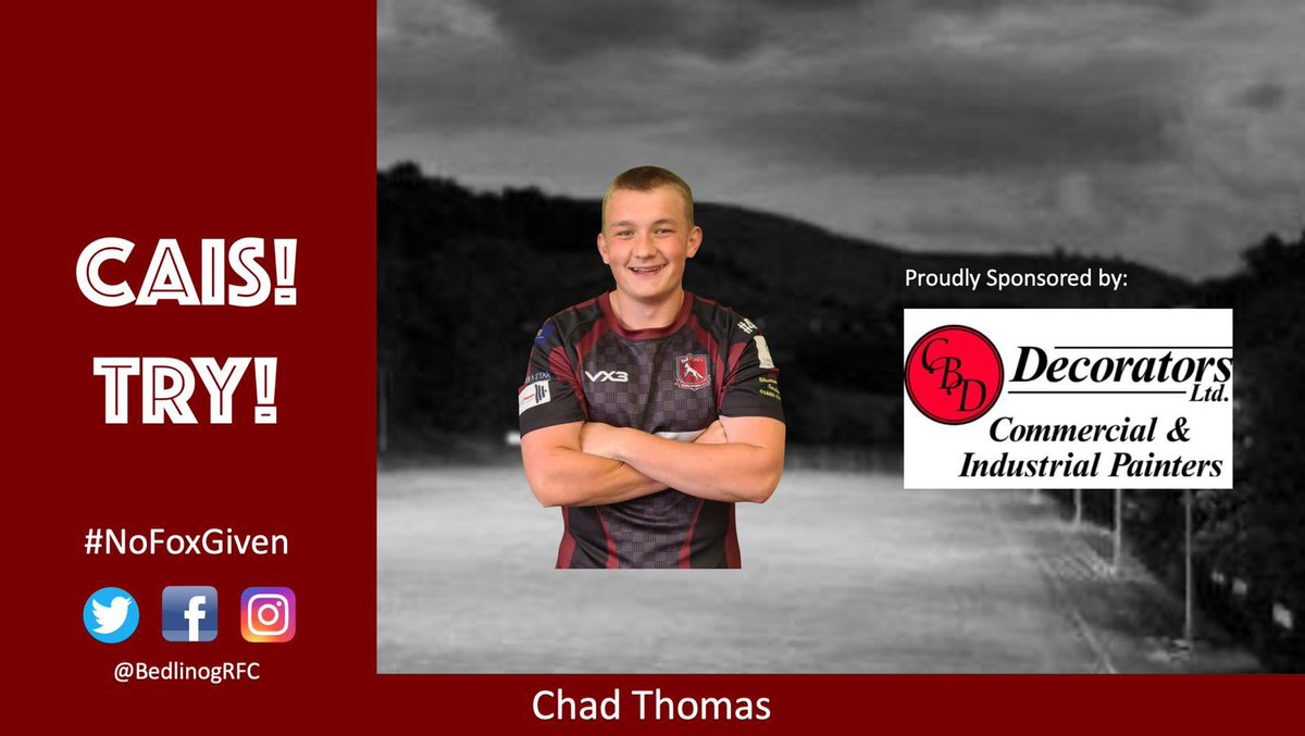 BedlinogRFC's tweet photo. Try Chad thomas @chaddyt123 

Sneg 3- bedlinog 10
Con @coleman_gethin https://t.co/eIIPL6CMxE