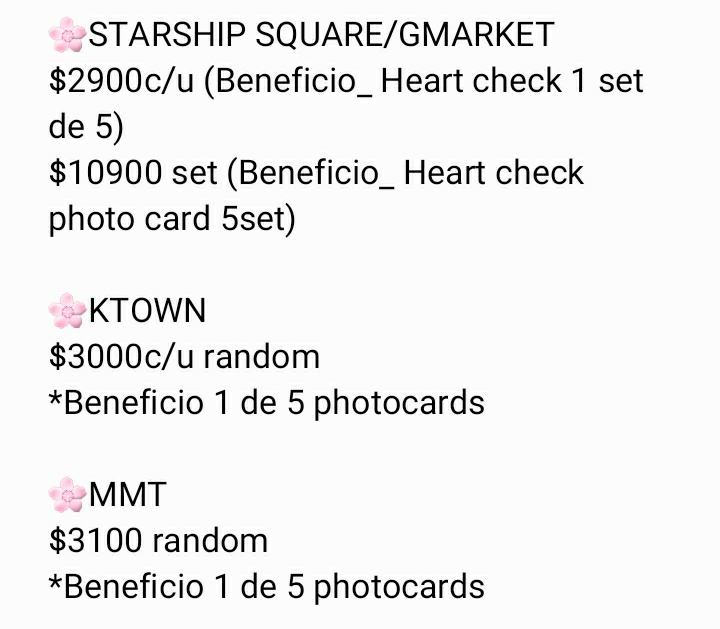 monbebest_ar's tweet photo. _ACTUALIZACIÓN DE FECHA_

[GO🇦🇷] Monsta X Mini álbum Shape of love

*Los precios no incluyen envío ni imp.

📌Cierra el 21/04 20hs

Formulario de compra:
https://t.co/ggLYxO0D63

Si tenes dudas manda mensaje al WhatsApp 01151120845 https://t.co/aihh8qAbRJ