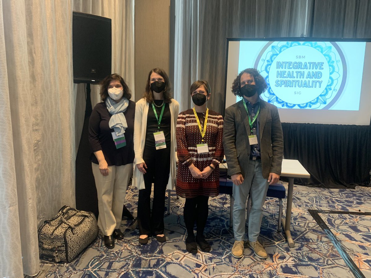 Integrative Health and Spirituality SIG (@sbmintegrative) on Twitter photo Thanks to all who came out! #integrativeSBM #SBM2022 <a href="/RomanPalitsky/">Roman Palitsky</a> <a href="/sohl_dr/">Stephanie J. Sohl</a> <a href="/ranielwy/">Dr. Rani Elwy (she/her)</a> #BrookHarmon Thanks to all who came out! #integrativeSBM #SBM2022 <a href="/RomanPalitsky/">Roman Palitsky</a> <a href="/sohl_dr/">Stephanie J. Sohl</a> <a href="/ranielwy/">Dr. Rani Elwy (she/her)</a> #BrookHarmon