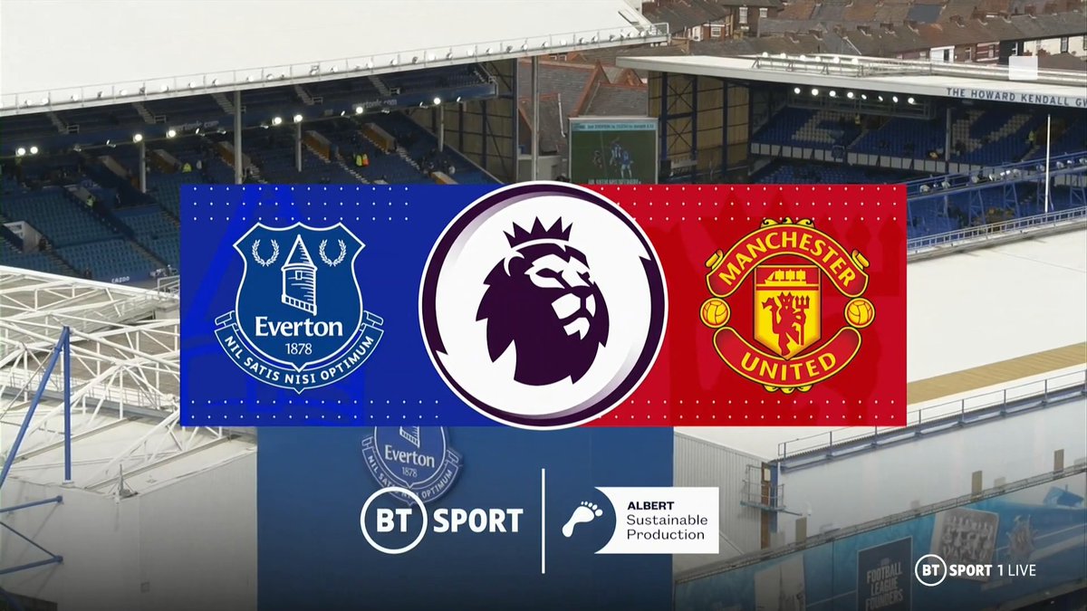 Full match: Everton vs Manchester United