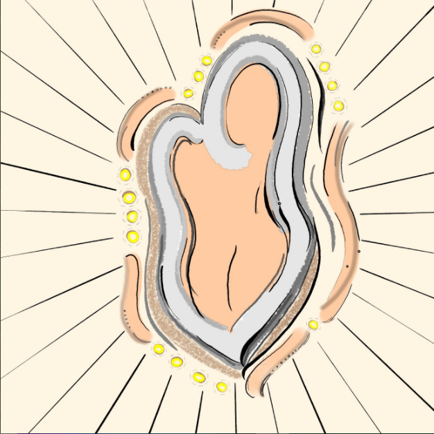 NFT by Cynthia Steenkamp - from her body positivity collection called The Odd Bits