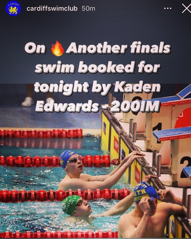 Richedwards1982's tweet photo. Another great swim this morning at the @britishswimming championships for @kaden_edwards . Another PB and back for another A Final tonight! @FINISswim @SwimPathUK @JoweUK @CardiffSwimClub @SwimWales @PodiumTherapies #FINISswim #TeamFINIS #junior https://t.co/7UTu1ZBNOg