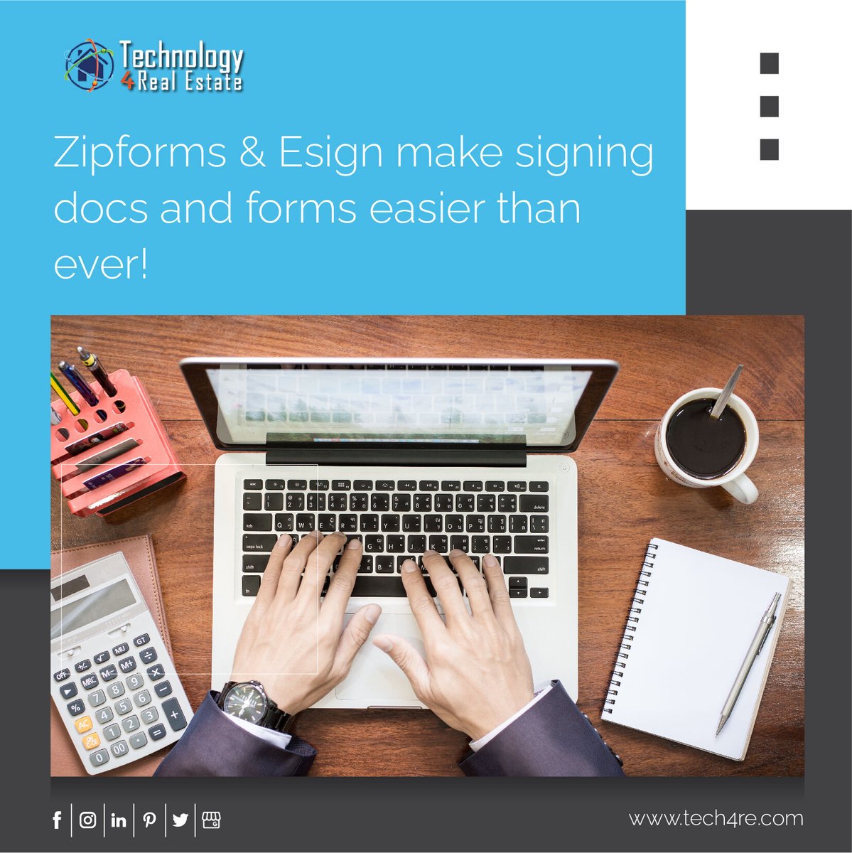 REMRTECH's tweet photo. As a realtor, you'll always be crowded with work of and from different aspects of business and property management. Zip forms  and Ensign can always lend great help with signing documents and forms so that you can attend the secondary priorities too, at given time. https://t.co/4mPVzdWUfS