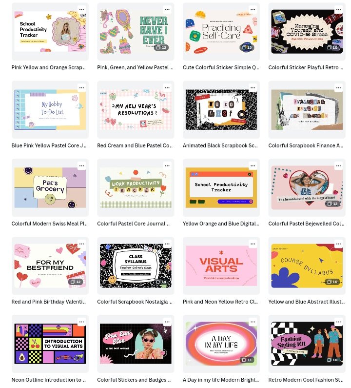 hooonijie's tweet image. template ppt yang menurutku bagus dan aesthetic di canva ✷

— a thread.