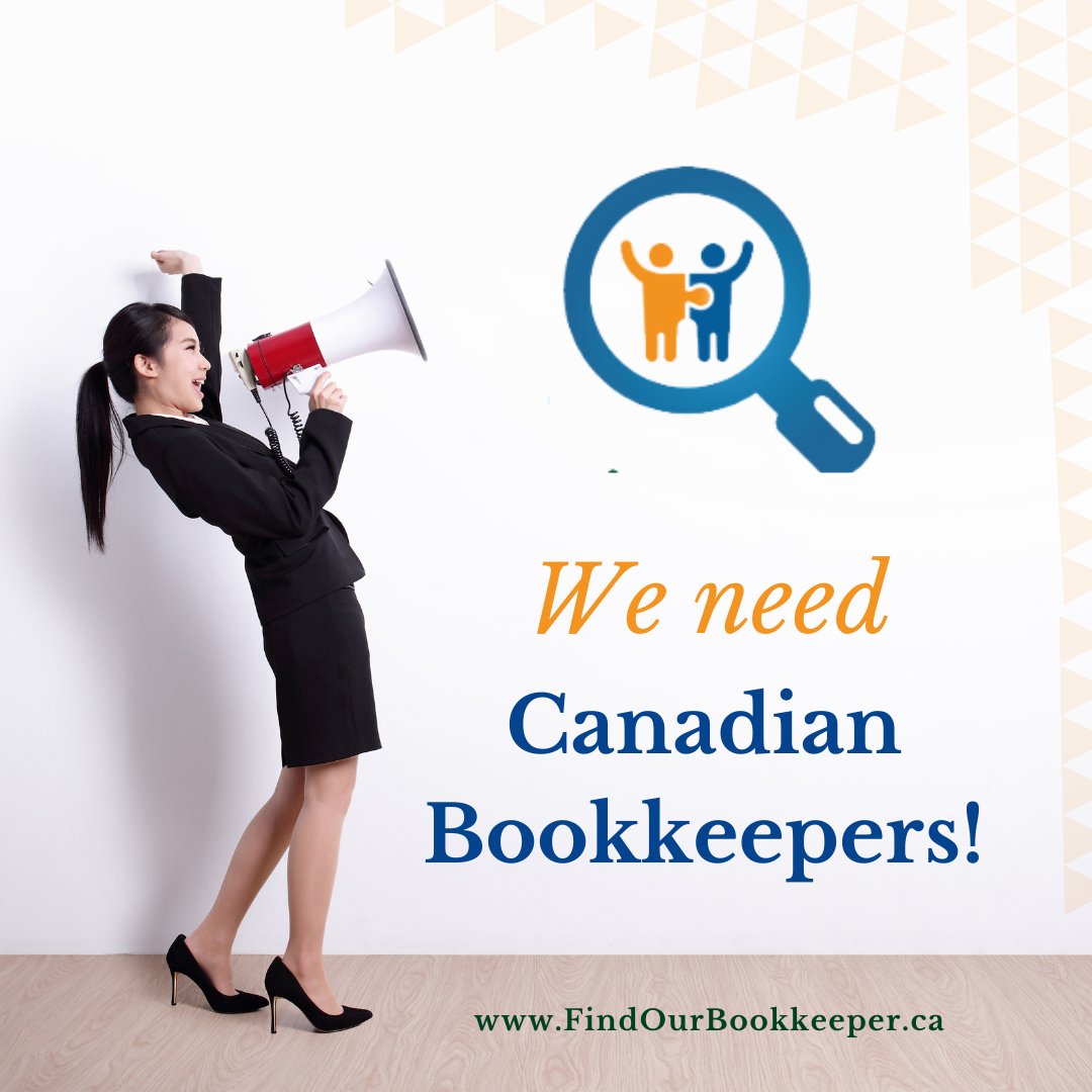 Find Our Bookkeeper™ is a program that works to match bookkeepers with businesses and accounting/bookkeeping firms based on skills, industry experience, and training. 

Want to learn more? Head on over to our website: findourbookkeeper.ca