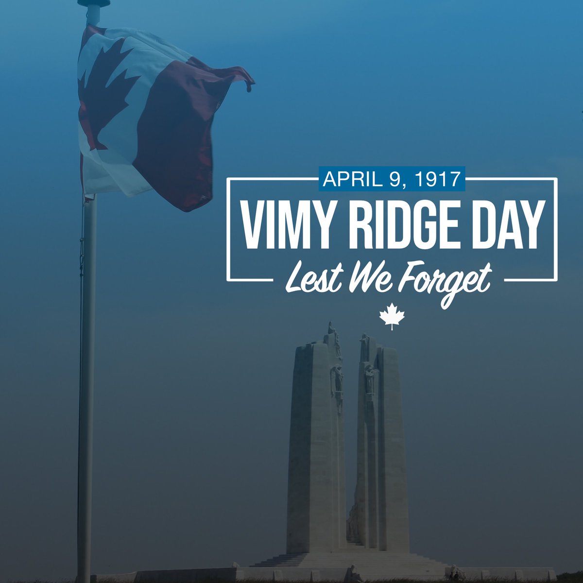fordnation's tweet photo. Today on #VimyRidgeDay, we pause to honour and remember the great sacrifice of the brave Canadians who fought at Vimy Ridge.

Their bravery laid the ground work for our independence and freedom. 

We will never forget. https://t.co/P6UdXb9a3v