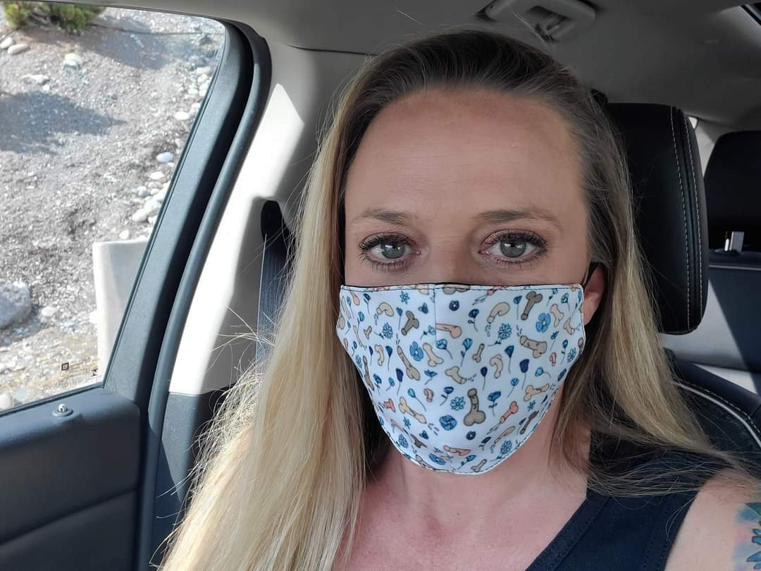 MindyVMadness's tweet photo. Two years ago today, this post changed my life and my organization. Thank you to all who supported my penis masks and for all of you who continue to support and love me for me and my inappropriate sense of humor. I wore the vaginas all the way home from Mexico yesterday. 😂🤣😂 https://t.co/6PJadwIfmi