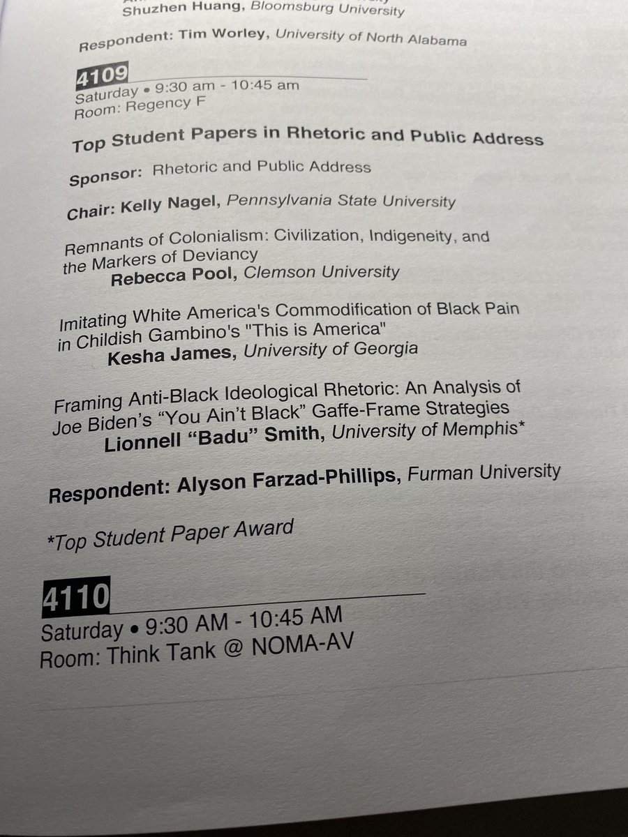 aejohnsonphd's tweet image. Help me congratulate Lionnell Badu Smith (2nd top paper) and DiArron BM on winning top paper awards at #SSCA2022.
#COMMStudyWithUs 
#WeBuildingSomethingHere