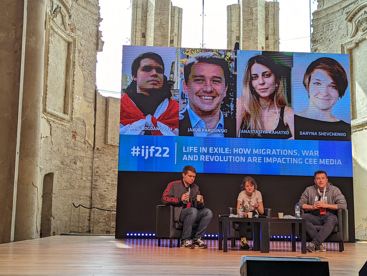 ‘There is no strategy in times of war…We didn’t expect that [the war] will be like this. And all the contingency plans here are irrelevant as well as it’s too late for [security] trainings’, Daryna Shevchenko, CEO of Kyiv Independent 

#perujia #IJF22 #media