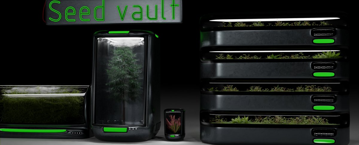 Scrogmon's tweet photo. Further updates on my seed vault animation !!
https://t.co/c5rWJFTdL1 

#blender #render #nature https://t.co/Z4lUaLJkEy