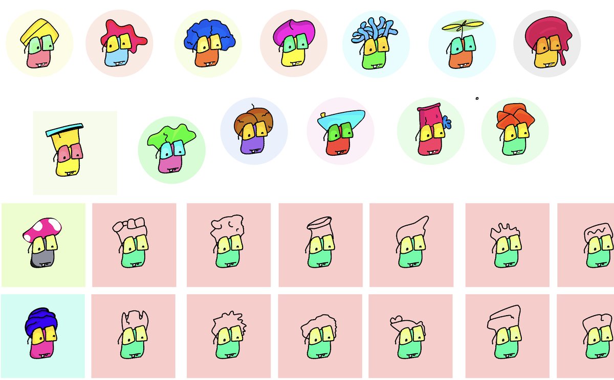 DXQL_NFTs's tweet photo. Work in progress….  
These characters are inspired from GOOMBA of mario…. https://t.co/RxEE2JIcTw