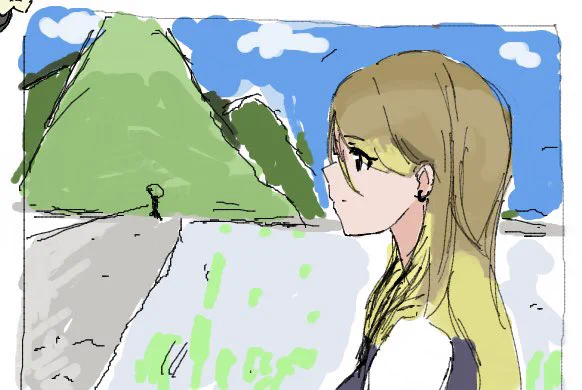 絵チャ 愛依 雲母先輩 