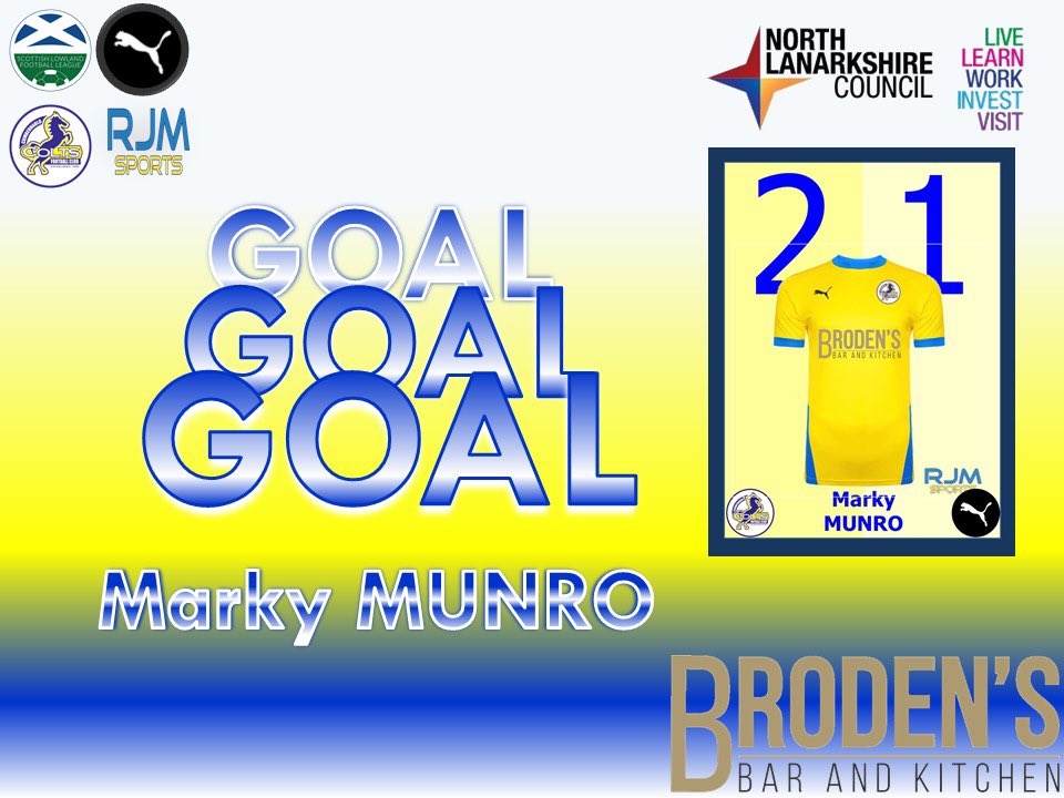 OfficialCColts's tweet photo. Goal
Colts 1
Vale 0
#8mins
Marky Munro opens the scoring for the Colts with a cross that goes over the Vale keeper. No way weโre taking that as a shot. https://t.co/R9F6OmfdZj