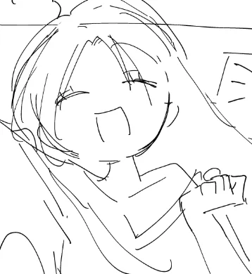 雨女のネーム描き描き…久々の雪女登場か!? 