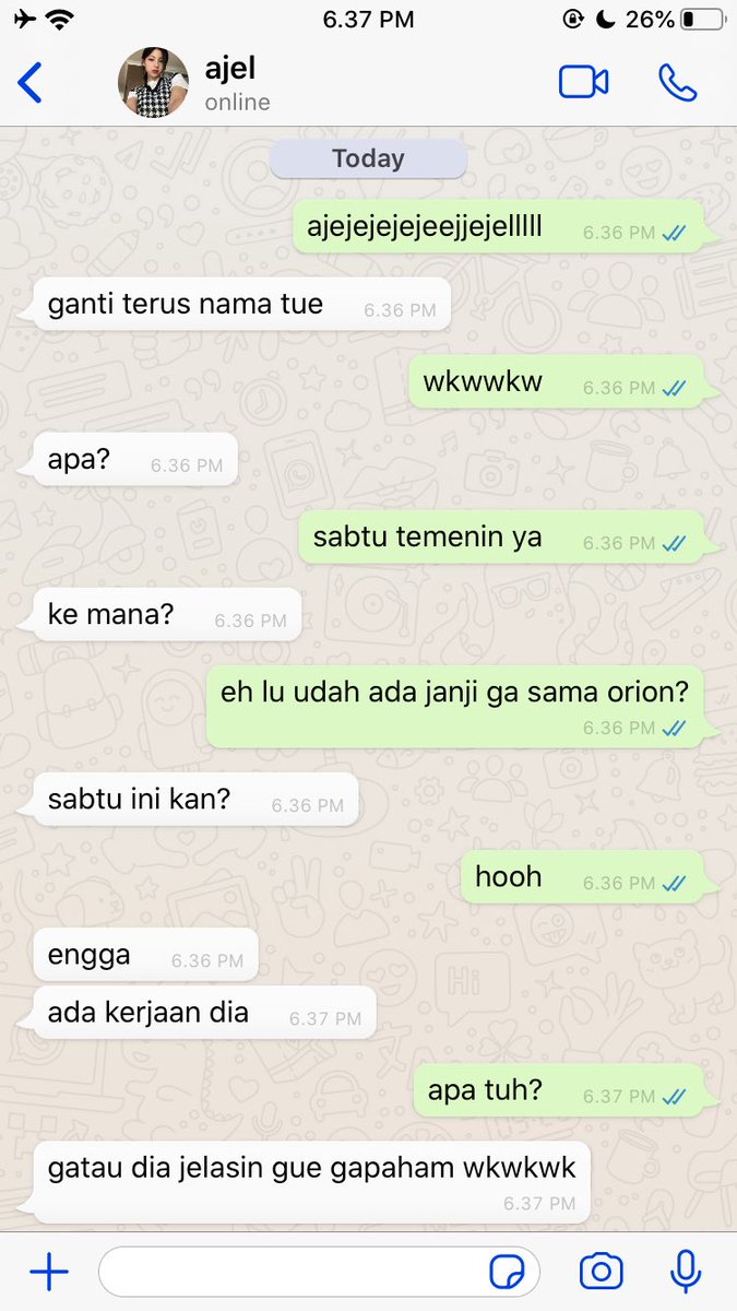 extenler's tweet image. 326. Teman sejati.