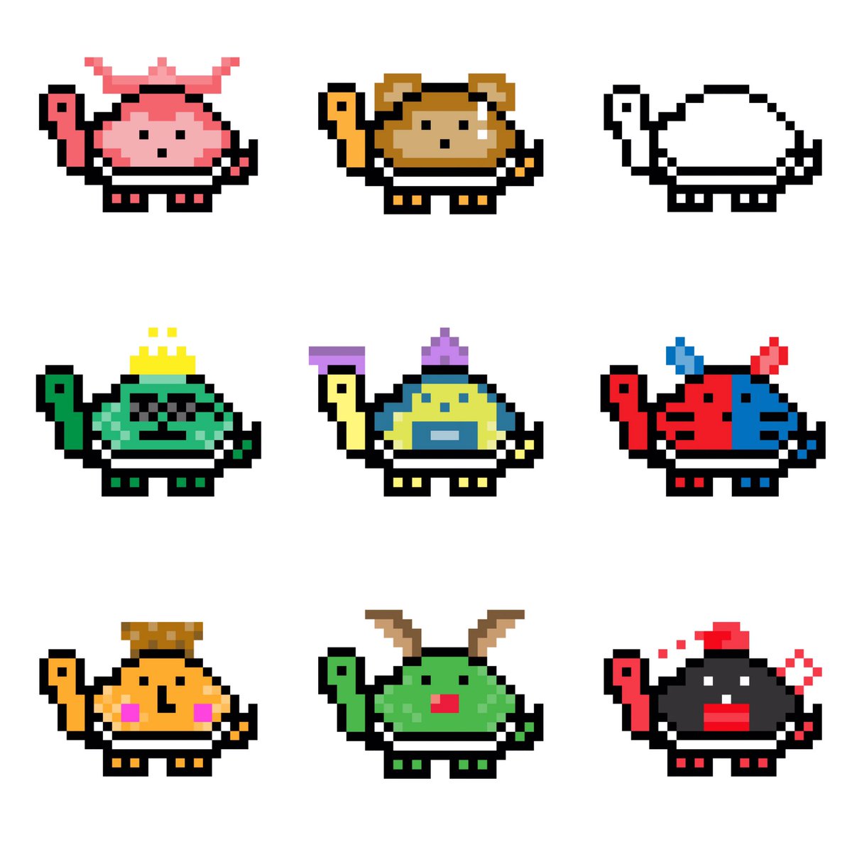 puengpm1's tweet photo. ✨New drop alert @cryptocomnft
✨🐢Pixel turtle town
✨no.194-202
✨start 1 usdc
🔗 https://t.co/rNppdOTssO
#nft #nfts #NFTTHAILAND #Cryptocom #cryptocomnft #usdc #pixelart #pixelturtletown #pixelturtle #cro #crofam #nftcommunity #NFTcollections https://t.co/TY3ujl0qSH