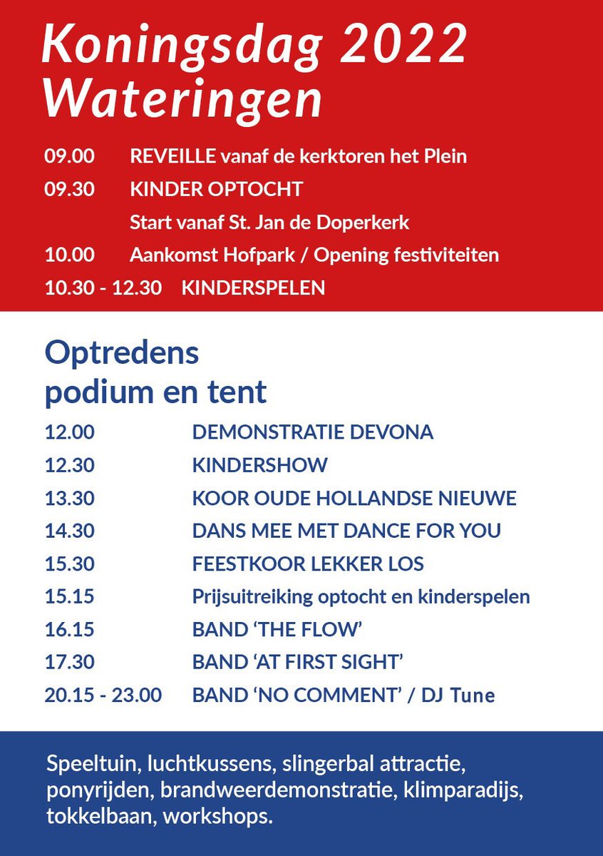 Oranje Comite Wateri (@ocwateringen) on Twitter photo 