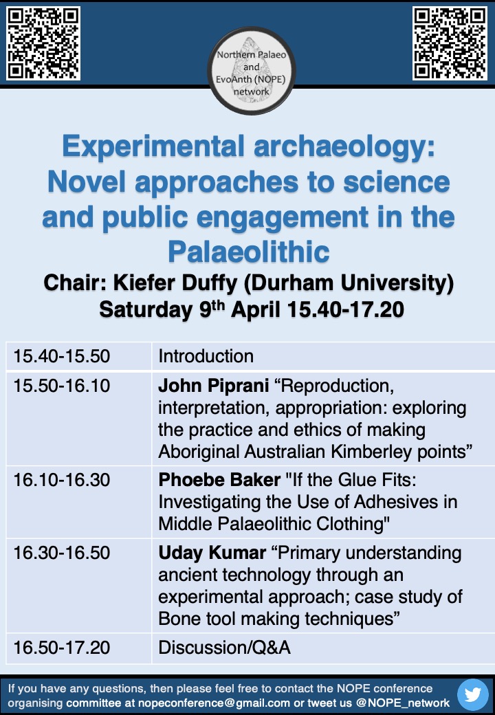 Northern Palaeo and EvoAnth (NOPE) Network tweet media