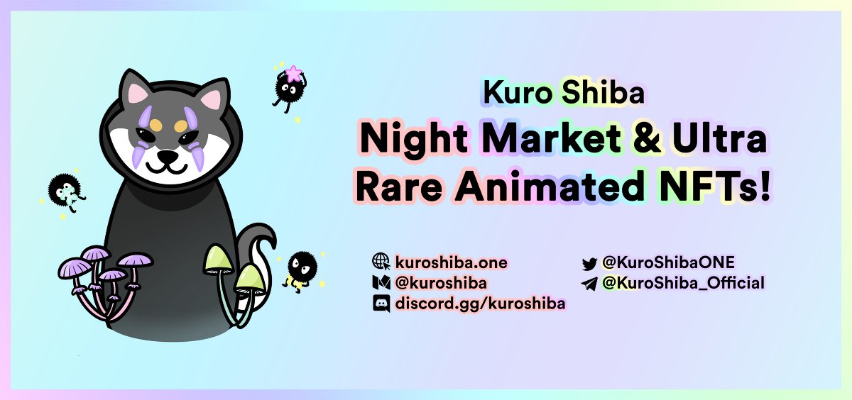 CerebralEntmt's tweet photo. Our partners @KuroShibaONE are launching their AWESOME Night Market on Monday April 11 at ~8pm CST! $KURO $ONE 🐶

Read more details about the launch here: https://t.co/2u8FH1beoN 🐶

@kratos_harmony @harmonyprotocol 🐶 https://t.co/ElyuicL2Oc