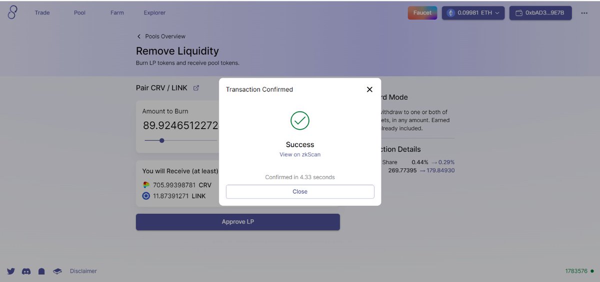 holdanacrypto's tweet photo. @syncswap I haven't found a good project like this in a very long time, very transparent, solid, and has a very good roadmap 
#L222 #zkSync #Layer2 #ZKRollup #testnet #Ethereum #DeFi https://t.co/oGbWUf1FHs