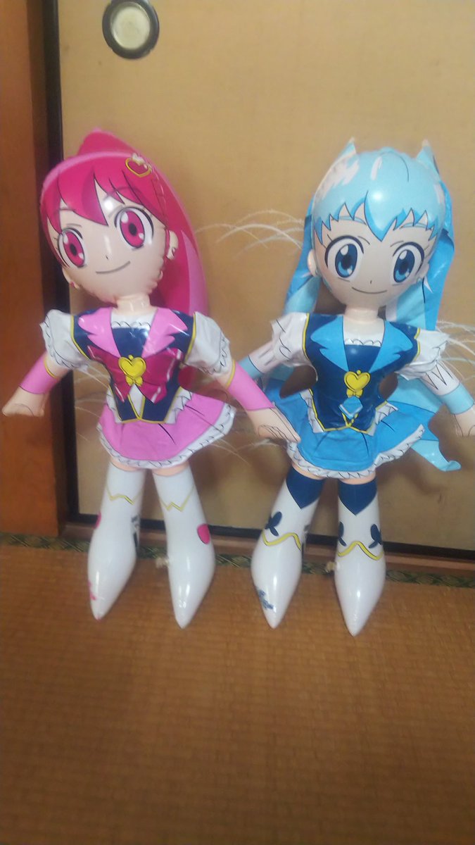 punicureballoon's tweet photo. 可愛いプリキュアが空気で膨らむと想像しただけでも萌えました(*´ω｀*)
今もですがw
色々妄想も出来ますよねwww https://t.co/ToGtJxZLRU