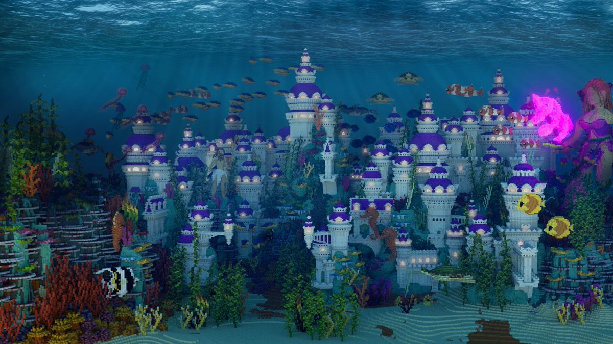 ItsBrinky's tweet photo. Sunken Heart.
Lasted build made by me.
@PlanetMinecraft
 - https://t.co/1USFs1vKN2

As some might be able to see, there is alot of copy and paste in this, but i still wanted to make something cool in a short time cause i dont rlly have any time.
(not a render king😝)
#Minecraft https://t.co/dkSCE7K5vH