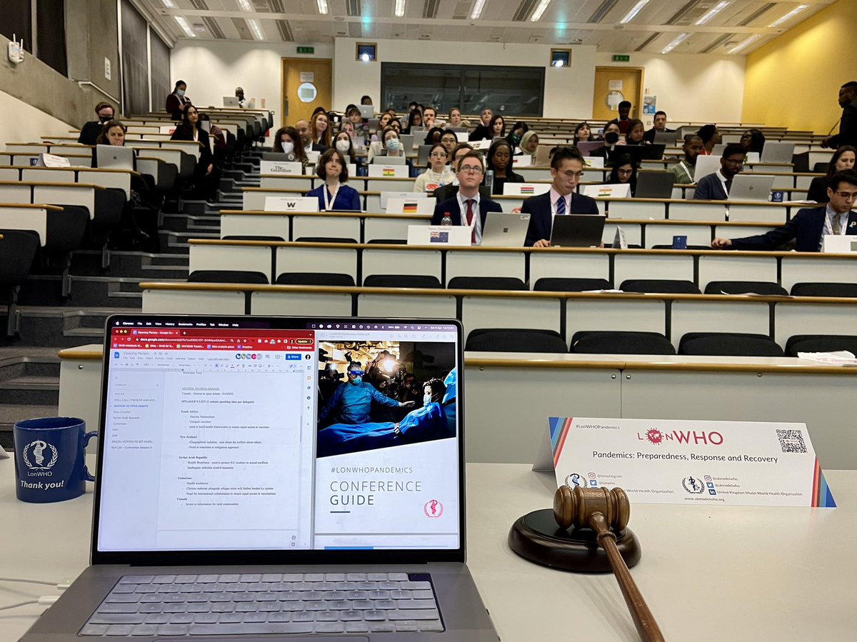 brianwong_'s tweet photo. Our first plenary is in session for #LonWHOpandemics! π¨π»ββοΈπ¦
@LonWHO @UKModelWHO #ModelWHO #Pandemics #globalhealth https://t.co/cfCMYGN03S