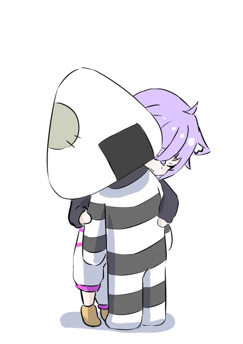 大丈夫、大丈夫だから。
#絵かゆ 