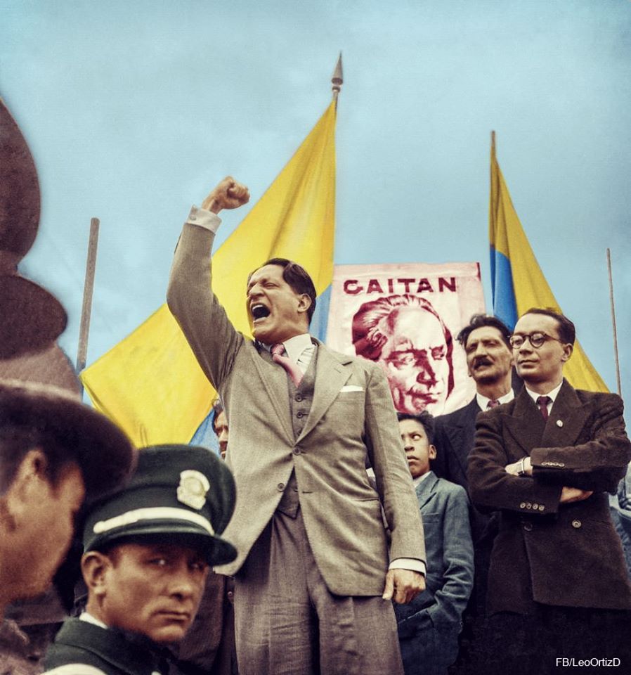 flechirris's tweet photo. "Cercano está el momento en que veremos si el pueblo manda, si el pueblo ordena, si el pueblo es el pueblo y no una multitud anónima de siervos". Jorge Eliécer Gaitán. #ProhibidoOlvidar #9deAbril 1948 https://t.co/CsSLj5BUUI