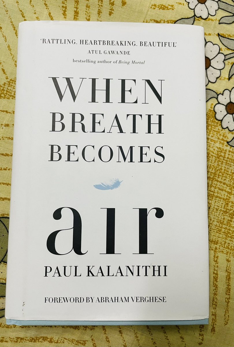 neelan1946's tweet photo. BookNo:11 #2022BookReading  When breath becomes air by Paul Kalanithi #ReadingChallenge2022 heartbreaking yet unavoidable book read.. this book goes to my fav list of all time must read book..#BookRecommendations #BookTwitter https://t.co/HiEJ2Z75ji