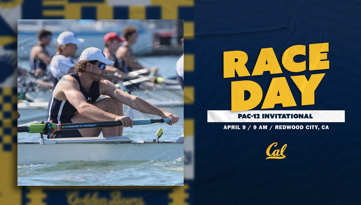 CalMRowing's tweet photo. It's Race Day Bears! Cal is at Redwood Shores for the Pac-12 Invitational.
๐ฃโโ๏ธ Redwood Shores
๐ Redwood City, CA
โฒ 9 a.m. PT
๐บ https://t.co/iE4o2PeGy9
#CalMRowing | #GoBears https://t.co/k8mVAfv44P