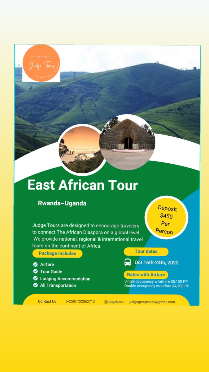 JudgeTours's tweet image. We have seats left. Please share and follow Judge Tours. We offer regional, national &amp;amp; international tours. Book with us!