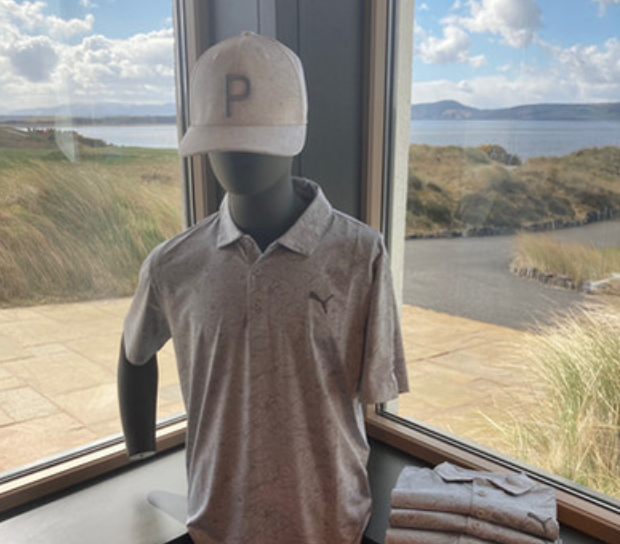 Gust O’Wind polos and caps by Puma pay homage to Amen Corner and the changeable conditions – similar to the changeable conditions we have here on the links at #CastleStuart!  Follow the link to purchase your 
<a href="/TheMasters/">The Masters</a> inspired Castle Stuart gear. bit.ly/GustOWind