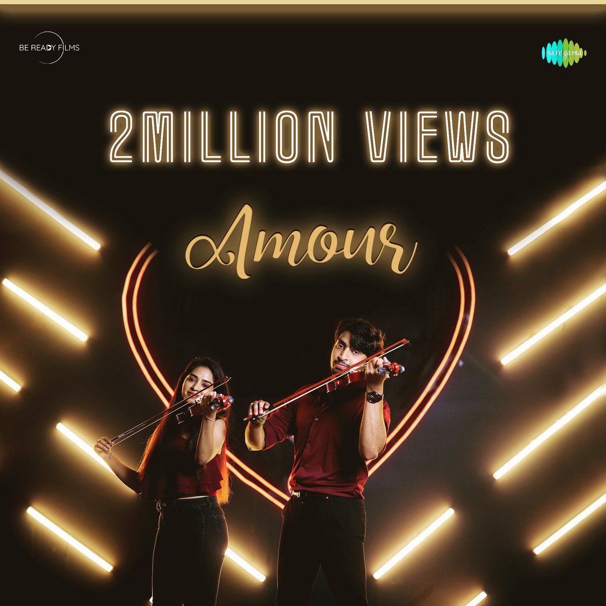 Be Ready Films (@bereadyfilms) on Twitter photo Woot! Woot! 🤩♥️
Reaching 2M hearts with all your #Amour
<a href="/saregamasouth/">Saregama South</a> <a href="/DONGLI_JUMBO/">Dongli Jumbo</a> <a href="/PranavAditya49/">Pranav Aditya</a> <a href="/Prashadh_KR/">Sanjay Prashadh KR</a>
#SaregamaOriginals
<a href="/AdithyarkM/">Adithya Rk</a> <a href="/Aaliya_hayath/">Aaliya hayath</a> @directorsbn <a href="/shankarrajasr/">Shankarraja</a> <a href="/proyuvraaj/">Yuvraaj</a> Woot! Woot! 🤩♥️
Reaching 2M hearts with all your #Amour
<a href="/saregamasouth/">Saregama South</a> <a href="/DONGLI_JUMBO/">Dongli Jumbo</a> <a href="/PranavAditya49/">Pranav Aditya</a> <a href="/Prashadh_KR/">Sanjay Prashadh KR</a>
#SaregamaOriginals
<a href="/AdithyarkM/">Adithya Rk</a> <a href="/Aaliya_hayath/">Aaliya hayath</a> @directorsbn <a href="/shankarrajasr/">Shankarraja</a> <a href="/proyuvraaj/">Yuvraaj</a>