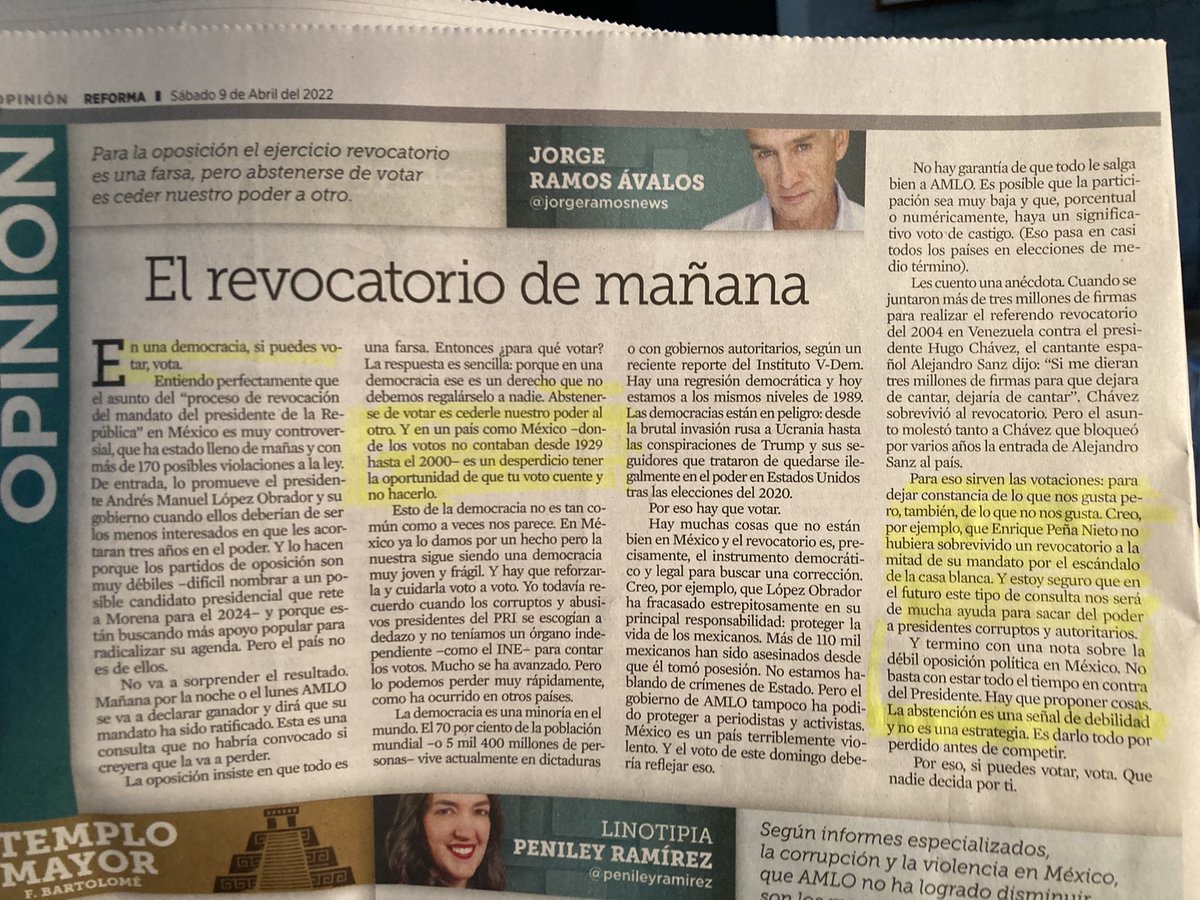 HernanGomezB's tweet photo. Aquí @jorgeramosnews hablando desde el sentido común y diciendo lo que ningún opositor se atreve… En efecto, llamar a la abstención es una señal de debilidad. https://t.co/H2iyqdOwdO