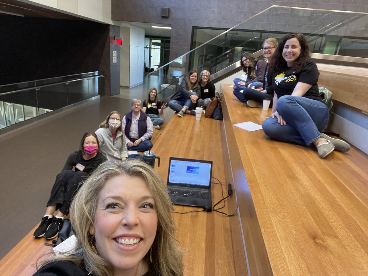 DrJohnsonKC's tweet photo. First session was amazing!!! We debriefed from our keynote and these people shared incredible insights https://t.co/vzfsdC6f5N