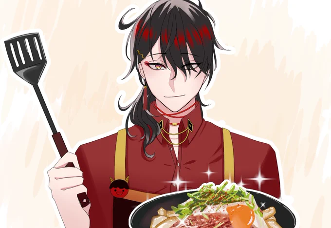 cooking🤔 (外人4コマ)
#Akurylic #MystArt #YaminoArt #Ikenography #drawluca 