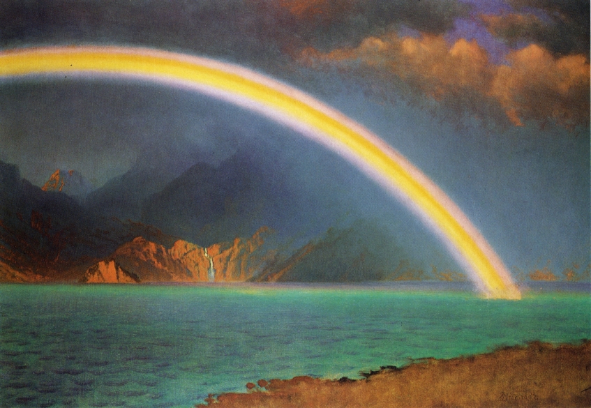 RT @ArtistBierstadt: Rainbow over Jenny Lake, Wyoming https://t.co/v6AROx3K70 #bierstadt #luminism https://t.co/p8iCQyp8ah