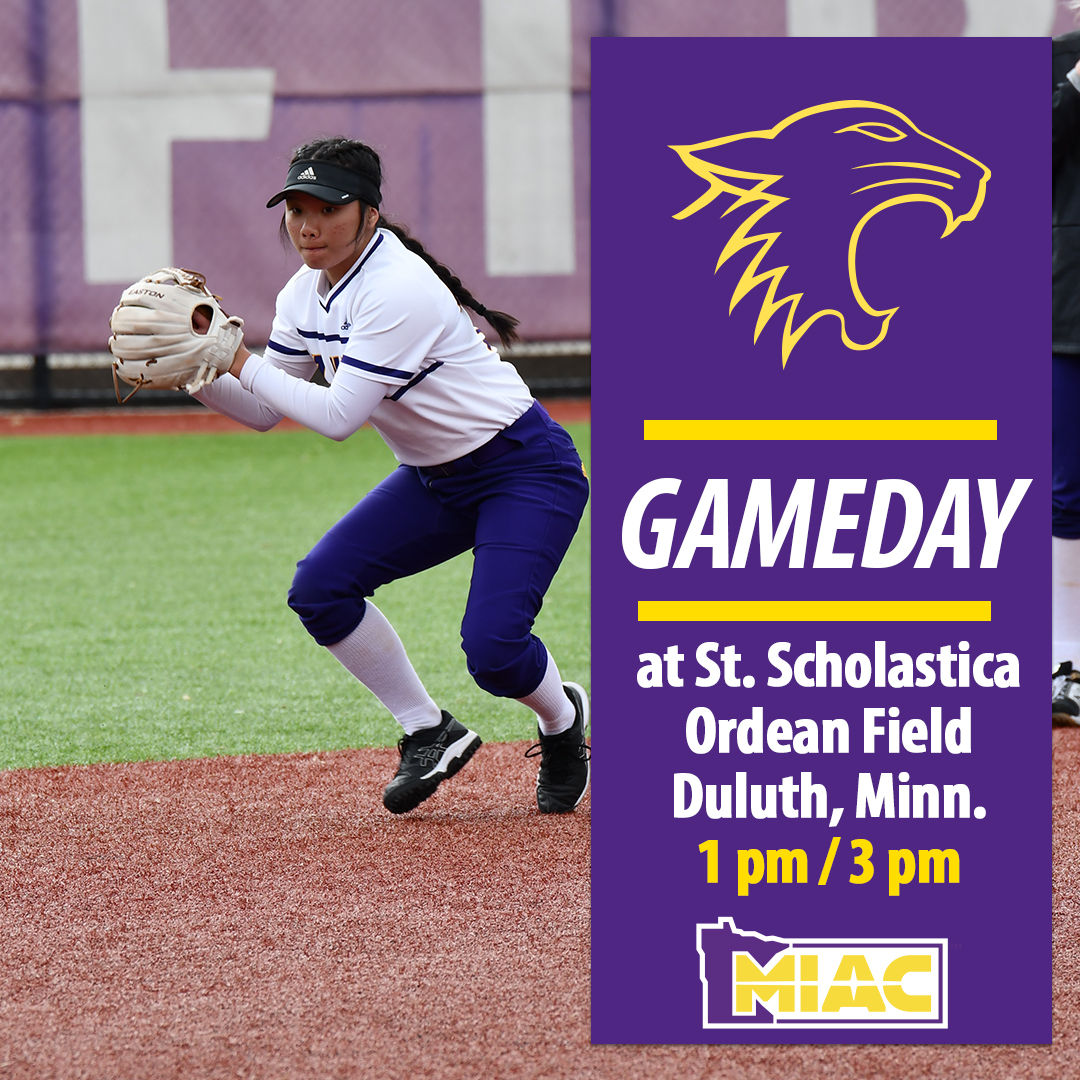 stkateswildcats's tweet photo. 🥎GAMEDAY🥎
@stkatesoftball at College of St. Scholastica
📍Ordean Field, Duluth, Minn.
⏰1 pm/3 pm
📈https://t.co/GSOlBQk8aJ
📽️https://t.co/5Xxho7CuEy
#mystkates #d3softball #MIACtion https://t.co/BP7pBQlBSd