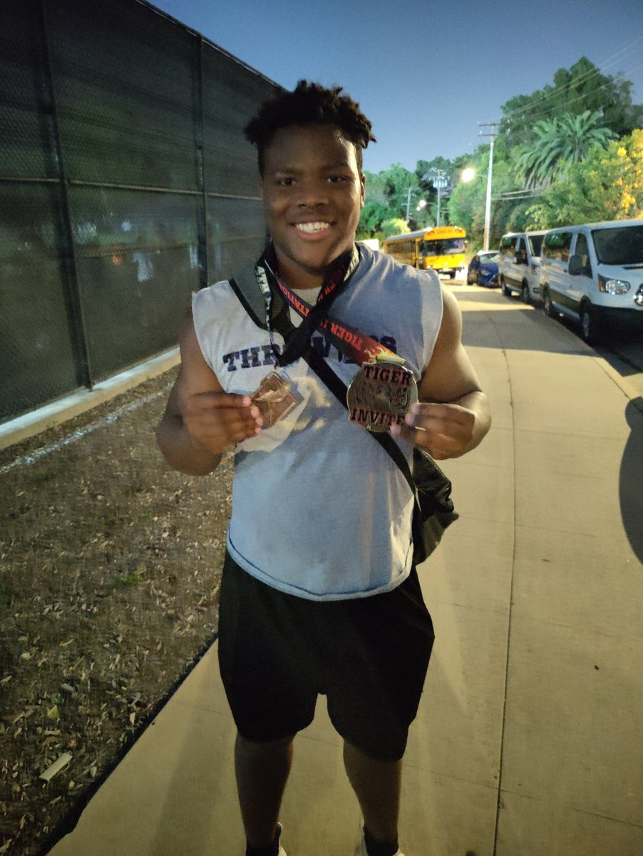 Congratulations Derek Shannon on your 2nd place Shot Put and 3rd place Discus at the Tiger Invite Rising Stars competition. #BeALion